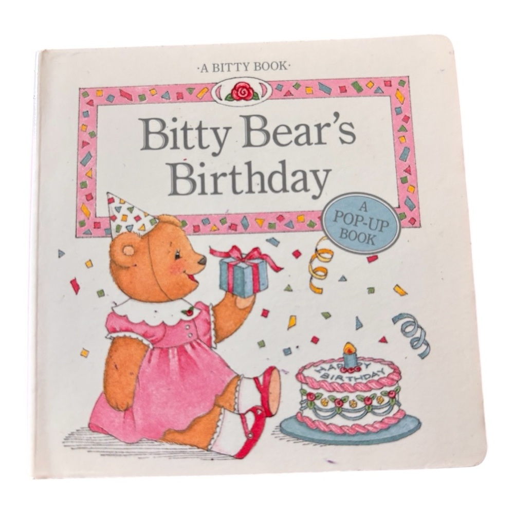 Vintage American Girl Product: Bitty Bear's Birthday Pop-Up Book 1996